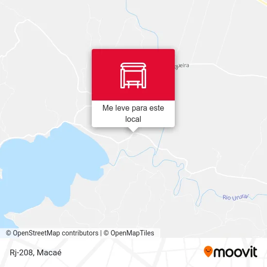 Rj-208 mapa