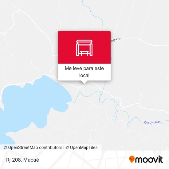 Rj-208 mapa