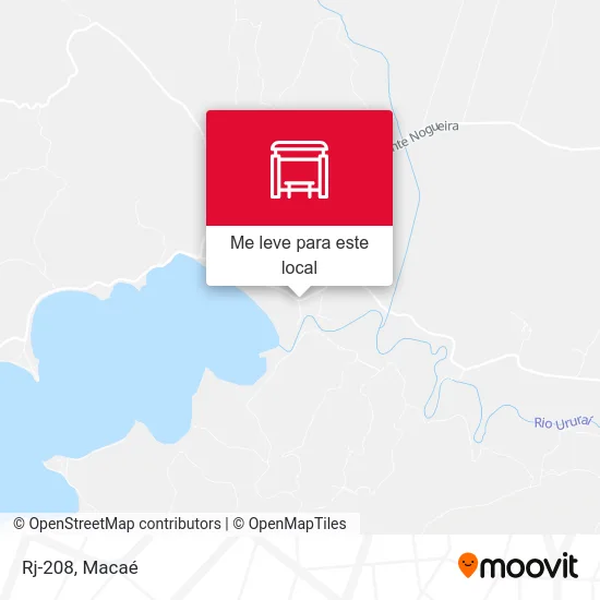 Rj-208 mapa