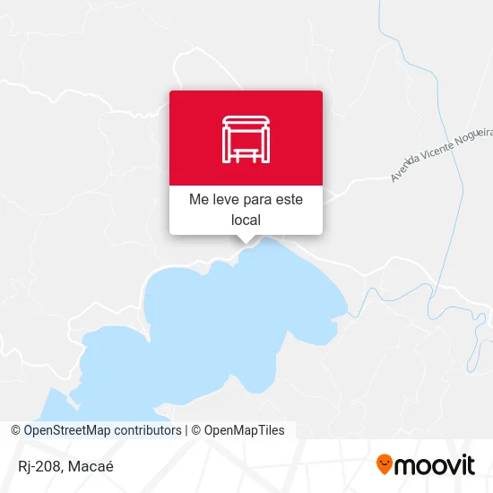 Rj-208 mapa