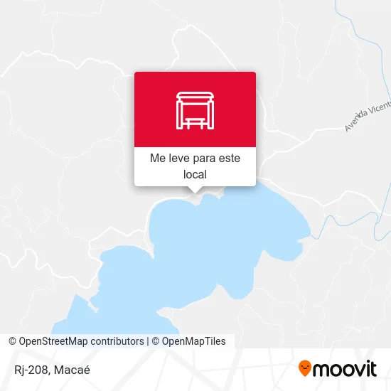 Rj-208 mapa
