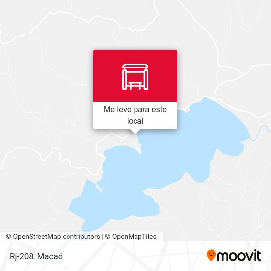 Rj-208 mapa