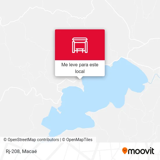 Rj-208 mapa