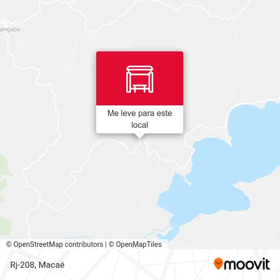 Rj-208 mapa