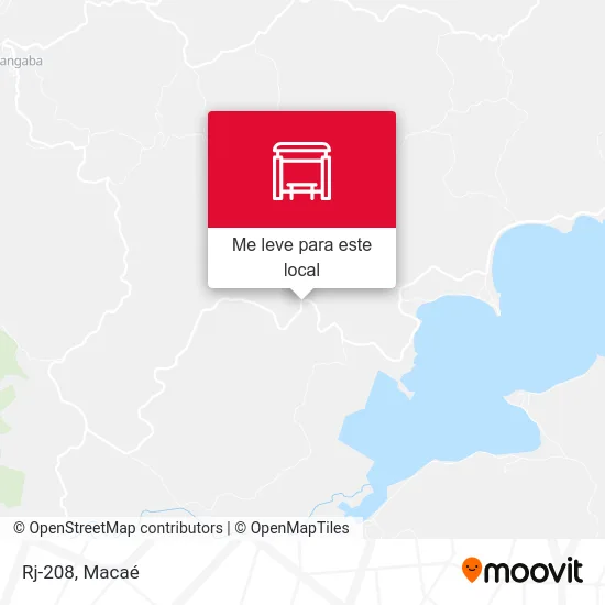 Rj-208 mapa