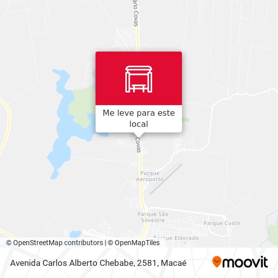 Avenida Carlos Alberto Chebabe, 2581 mapa