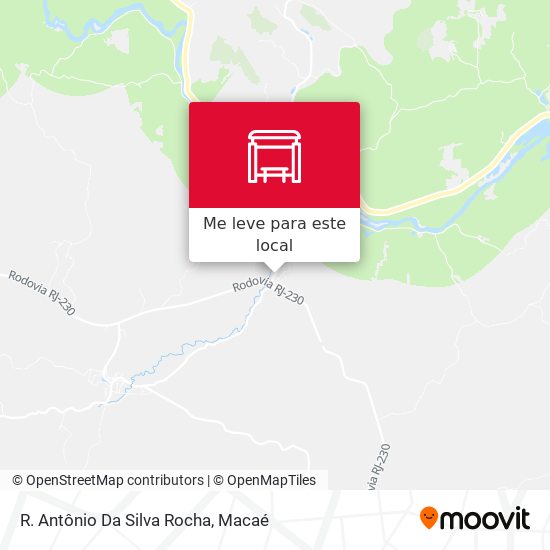 R. Antônio Da Silva Rocha mapa