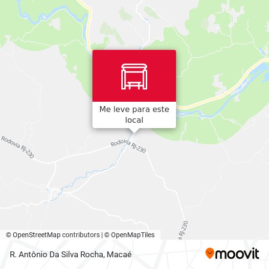 R. Antônio Da Silva Rocha mapa