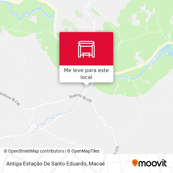Antiga Estação De Santo Eduardo mapa