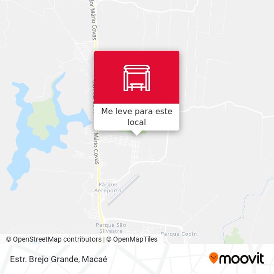 Estr. Brejo Grande mapa