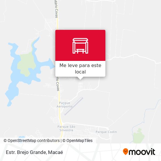 Estr. Brejo Grande mapa