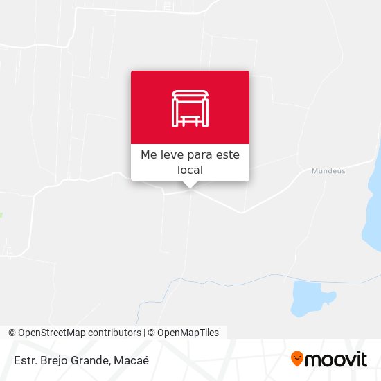 Estr. Brejo Grande mapa