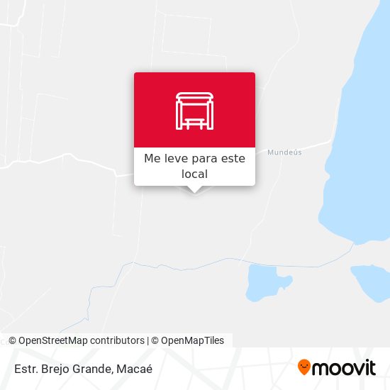 Estr. Brejo Grande mapa