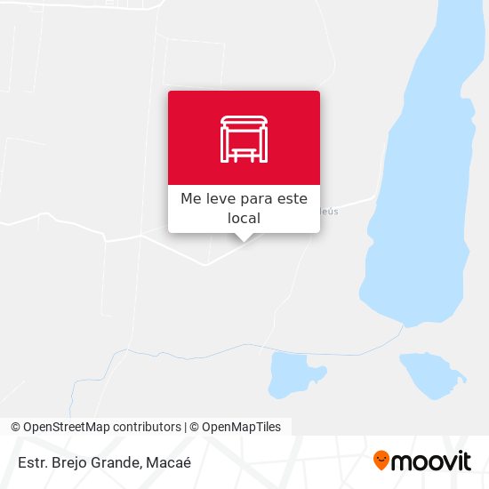 Estr. Brejo Grande mapa