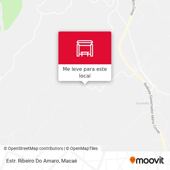 Estr. Ribeiro Do Amaro mapa