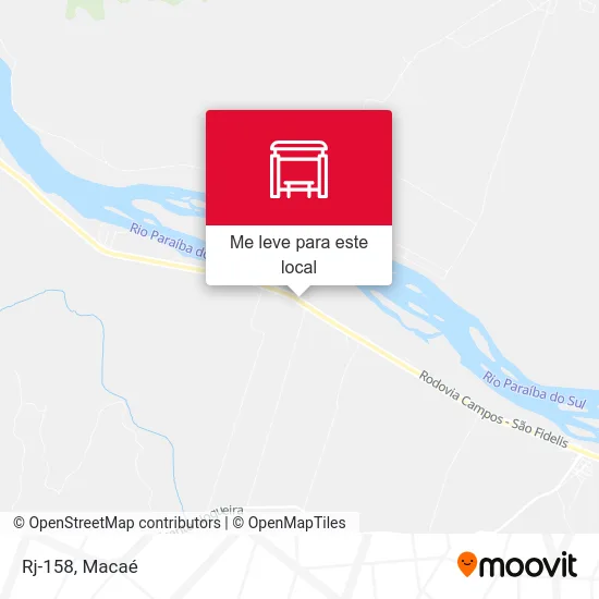 Rj-158 mapa