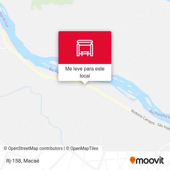 Rj-158 mapa