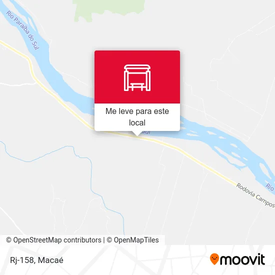 Rj-158 mapa