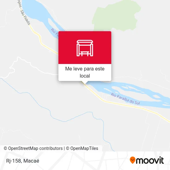 Rj-158 mapa