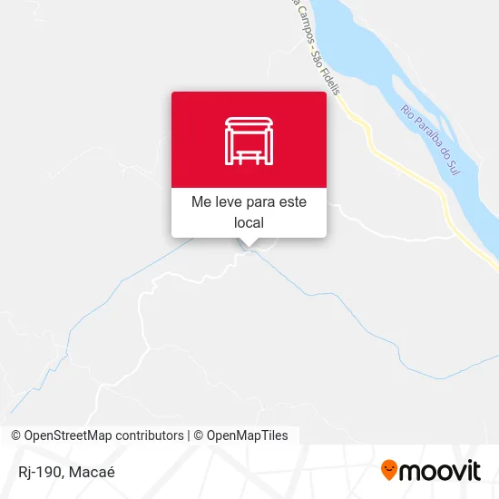 Rj-190 mapa