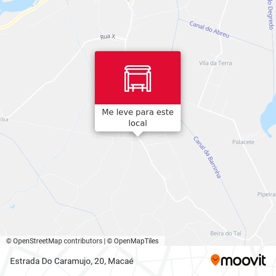 Estrada Do Caramujo, 20 mapa