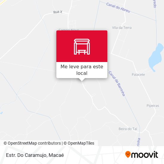 Estr. Do Caramujo mapa