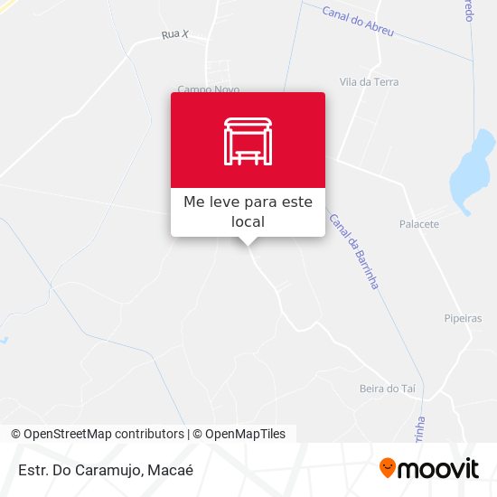 Estr. Do Caramujo mapa