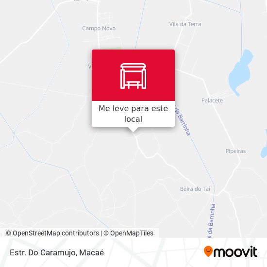 Estr. Do Caramujo mapa