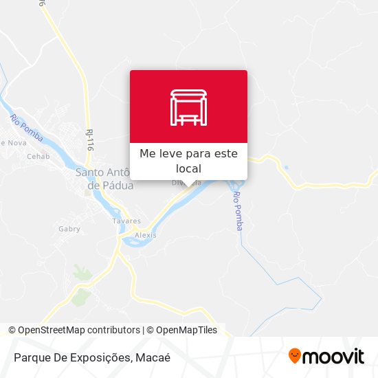 Parque De Exposições mapa