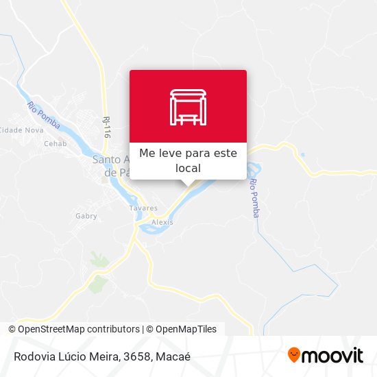 Rodovia Lúcio Meira, 3658 mapa
