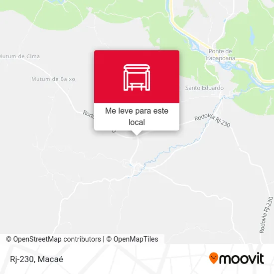 Rj-230 mapa