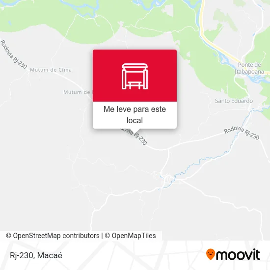 Rj-230 mapa