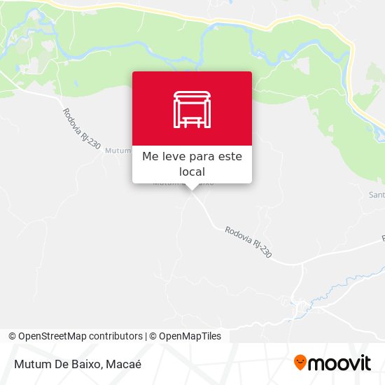 Mutum De Baixo mapa