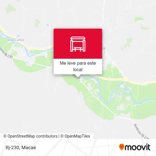 Rj-230 mapa