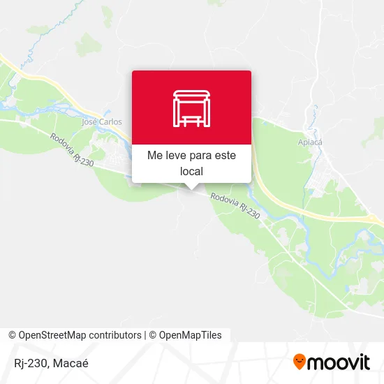 Rj-230 mapa