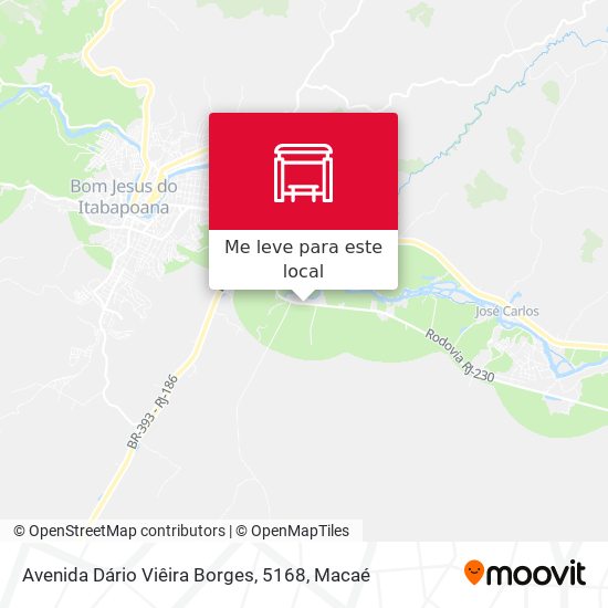 Avenida Dário Viêira Borges, 5168 mapa