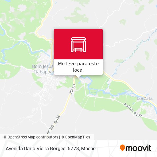 Avenida Dário Viêira Borges, 6778 mapa