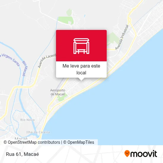 Rua 61 mapa
