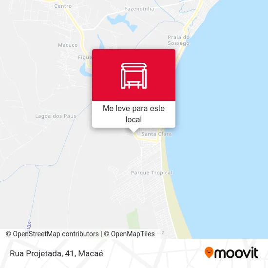 Rua Projetada, 41 mapa