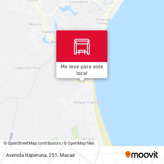 Avenida Itaperuna, 251 mapa