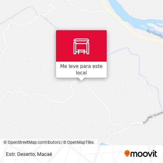 Estr. Deserto mapa