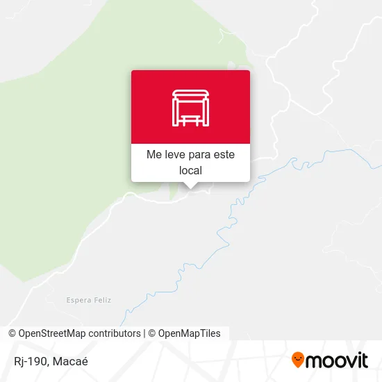 Rj-190 mapa