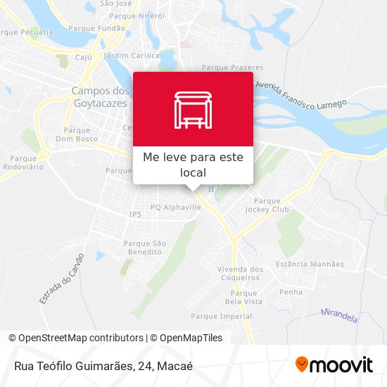 Rua Teófilo Guimarães, 24 mapa