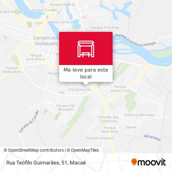 Rua Teófilo Guimarães, 51 mapa