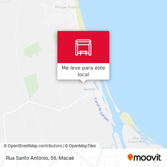 Rua Santo Antônio, 56 mapa