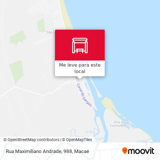Rua Maximiliano Andrade, 988 mapa