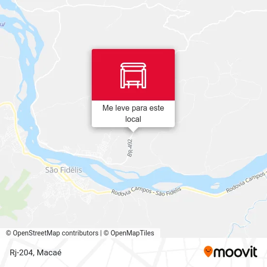 Rj-204 mapa
