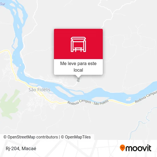 Rj-204 mapa