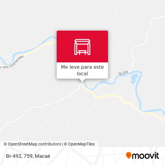 Br-492, 759 mapa