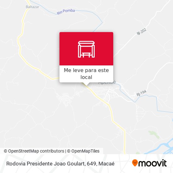 Rodovia Presidente Joao Goulart, 649 mapa